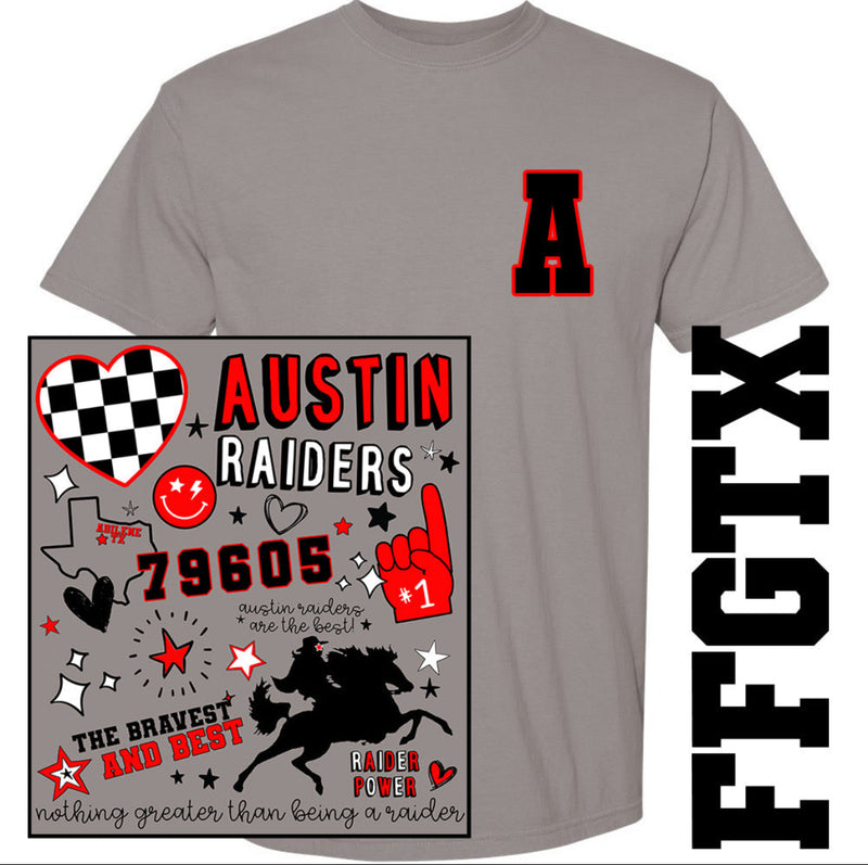 Austin Raiders Spirit Gray (3 Styles Available)