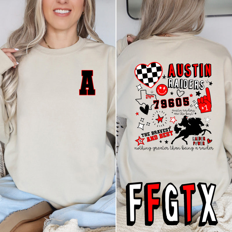 Austin Raiders Spirit Cream (3 Styles Available)